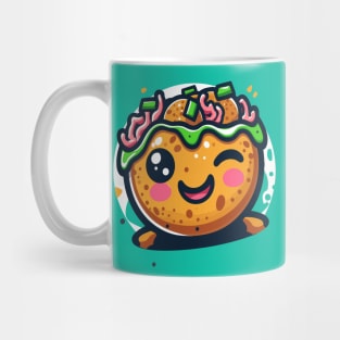 Super Cute Kawaii Takoyaki Octopus Balls Takoyaki Mug